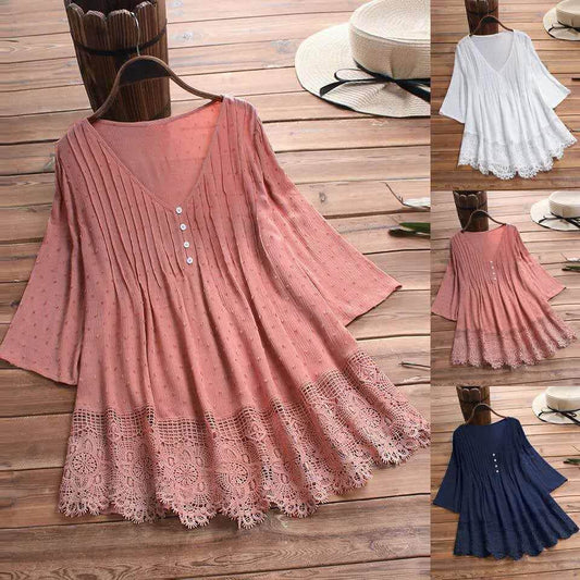 Plus Size Women's Summer Tops and T-Shirts